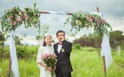 Đám cưới ngoài trời ở nông thôn