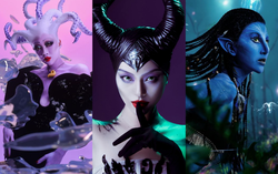 Sao Vbiz đầu tư vào màn tạo hình cho Halloween 