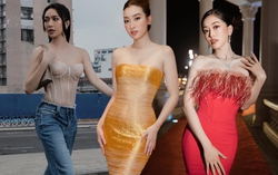 Phong cách thời trang của các cô dâu tháng 10 Vbiz