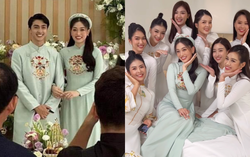 Phương Nga và Bình An tình tứ trong lễ ăn hỏi quy tụ dàn mỹ nhân Việt