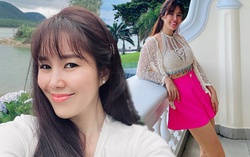 Lê Phương thay đổi nhờ kiểu tóc mới