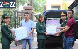 Hội Phụ nữ Viện Kỹ thuật Công binh tự tay chọn quà tặng trẻ em của Chương trình Mottainai 2022