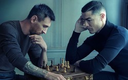Messi - Ronaldo lần đầu xuất hiện chung trong bộ ảnh thời trang