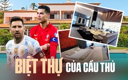"Đột nhập" biệt thự của các cầu thủ bóng đá nổi tiếng