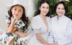 Vẻ đáng yêu của con gái Hà Kiều Anh: Thừa hưởng từ bà và mẹ