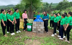 Phụ nữ Ba Chẽ: 500 thùng ủ rác thải sinh hoạt để làm sạch môi trường
