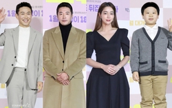 Mỹ nhân "Vườn Sao Băng" tươi trẻ ở tuổi 40, Kwon Sang Woo bất ngờ hóa ông chú tại họp báo