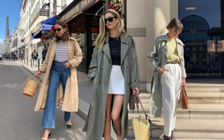 Cách diện áo trench coat thật sang trọng