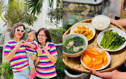 Chị chồng khéo léo nấu cơm cữ vừa ngon vừa đủ dinh dưỡng cho em dâu