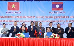 Hội LHPN tỉnh Bắc Giang kí kết thỏa thuận hợp tác với LHPN tỉnh Xay Sổm Bun- Lào