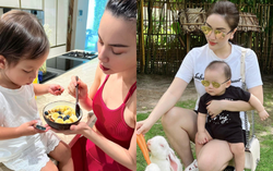 Cách 3 mẹ bỉm sao Việt dạy con