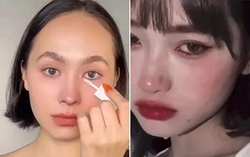 Kiểu trang điểm "cô gái u buồn” bị lên án