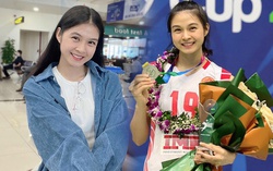 Hình ảnh đời thường trong trẻo, ngọt ngào của tân Hoa khôi bóng chuyền 