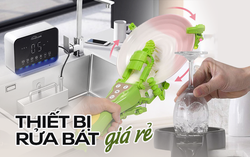 4 thiết bị rửa bát chất lượng có mức giá bình dân
