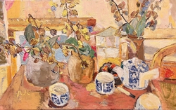 Bản giao cảm với thiên nhiên bằng màu sắc