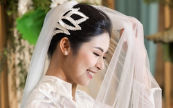 3 mẫu áo dài độc đáo trong đám cưới của Ngọc Hân