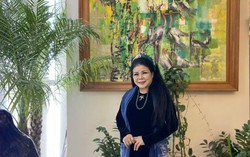 Họa sĩ Văn Dương Thành triển lãm thứ 100 mừng Giáng sinh và năm mới