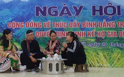 Ngày hội cộng đồng về thúc đẩy bình đẳng trong ra quyết định sinh kế