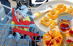 "Khay thức ăn chứa đầy tình yêu thương" đủ dinh dưỡng cho bé