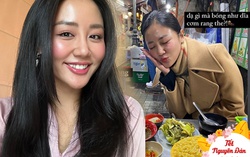 Hà Nội lạnh 10 độ làm da khô sần, Văn Mai Hương vẫn vững phong độ tươi như hoa