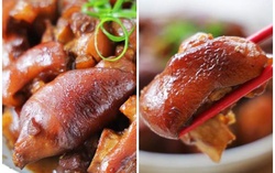 Giòn ngon, lạ miệng với món móng giò kho