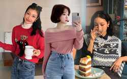 5 kiểu áo len nên sắm để tha hồ mặc đẹp từ giờ đến Tết