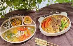 Mẹ chia sẻ loạt món ăn dặm đơn giản - dễ làm - đủ chất cho bé