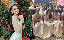 Váy của Hoa hậu Mai Phương giúp 3 người đẹp tự tin tỏa sáng