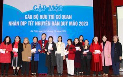 Ấm áp buổi gặp mặt cán bộ hưu trí TƯ Hội LHPN Việt Nam dịp Xuân Quý Mão
