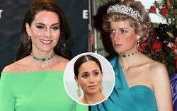 Vương phi Kate diện choker triệu đô, dân mạng lại "réo tên" nhà Meghan