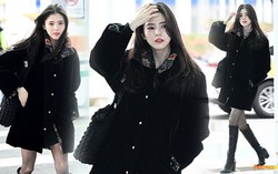 Han So Hee diện đơn giản, biến sân bay thành sàn catwalk