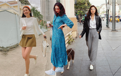 Công thức hack dáng khi đi giày bệt của sao Việt