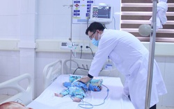 Bé 8 tháng tuổi bị ngộ độc thuốc nhỏ mũi