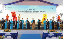 Tập đoàn TH động thổ Nhà máy Chế biến thực phẩm sạch Thái Bình