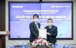 Panasonic khởi động dự án “Nâng cao chất lượng không khí tại bệnh viện” trao tặng điều hòa tích hợp công nghệ lọc khí nanoeTM X