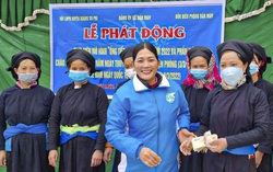 “Ống tiết kiệm 3 sạch” góp trên 300 triệu đồng, cùng bà con vùng cao xây dựng nông thôn mới
