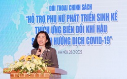 Tìm giải pháp hỗ trợ phụ nữ phát triển sinh kế thích ứng biến đổi khí hậu sau ảnh hưởng dịch Covid-19