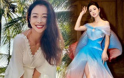 Jennifer Phạm nhiều năm trung thành với kiểu váy này