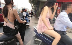 Ngán ngẩm trước cảnh chị em diện đồ ngủ ra đường