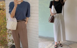 Cách diện áo phông giúp nàng 30+ thêm phần thanh lịch 