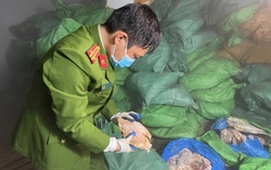 Ngăn chặn gần 10 tấn dạ dày, chân gà bốc mùi hôi thối chuẩn bị ra thị trường