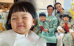 Bộ sưu tập tóc dễ thương của con gái Cường Đôla