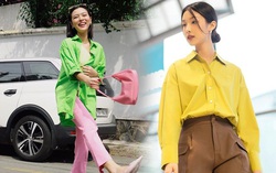 Phối đồ với áo sơ mi màu mè trong những ngày nắng nóng