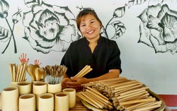 Bảo vệ môi trường bằng sản phẩm làm từ tre