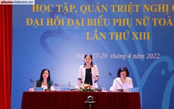 Sớm triển khai các giải pháp cụ thể đưa Nghị quyết Đại hội Phụ nữ XIII vào cuộc sống