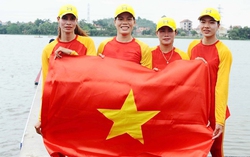 SEA Games 31: Các cô gái Việt Nam giành 2 Huy chương Vàng Rowing