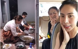 Hội con dâu gần gũi nhà chồng: Vợ Quý Bình chân chất được cưng, Thủy Tiên "nịnh" mẹ số 1