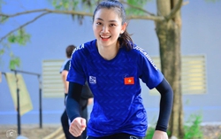 SEA Games 31: Vẻ đẹp hút hồn của hoa khôi bóng chuyền Thu Hoài