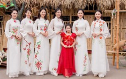 Tiết lộ về mẫu nhí diễn catwalk cùng Hoa hậu Đỗ Mỹ Linh, Ngọc Hân