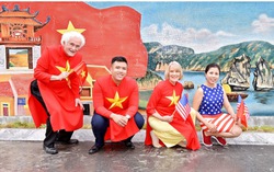 Bức tranh gốm “Tình hữu nghị Việt Mỹ” tôn vinh di sản văn hóa thiên nhiên